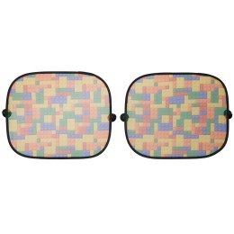 Комплект из 2-х автомобильных солнцезащитных экранов с возможностью полноцветной печати