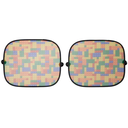 Комплект из 2-х автомобильных солнцезащитных экранов с возможностью полноцветной печати