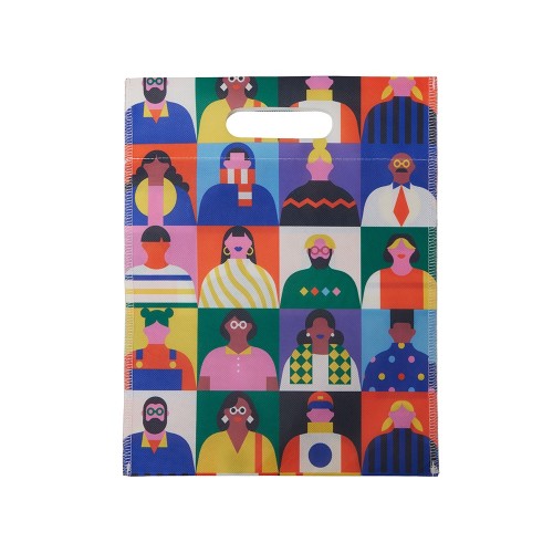 Сумка для выставок из нетканого материала PET с возможностью полноцветной печати