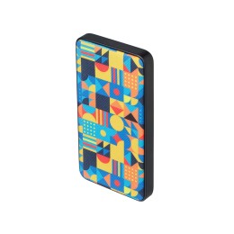 Портативное зарядное устройство с возможностью полноцветной печати на ткани по индивидуальному дизайну клиента