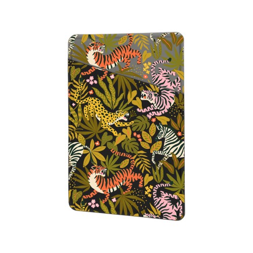 Картхолдер на 3 карты типа бейджа с возможностью полноцветной УФ-печати, софт-тач