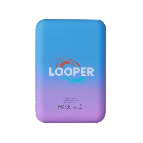 Беспроводное зарядное устройство с возможностью изготовления корпуса с градиентом по индивидуальному дизайну клиента