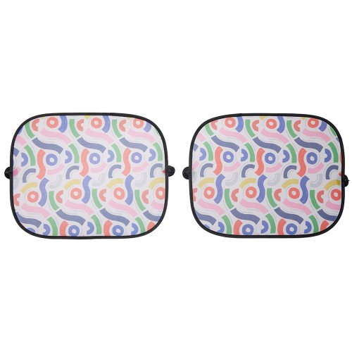 Комплект из 2-х автомобильных солнцезащитных экранов с возможностью полноцветной печати