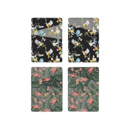 Картхолдер на 3 карты типа бейджа с возможностью полноцветной УФ-печати, софт-тач