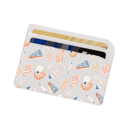 Картхолдер для 3-х карт с возможностью полноцветной  УФ-печати, софт-тач