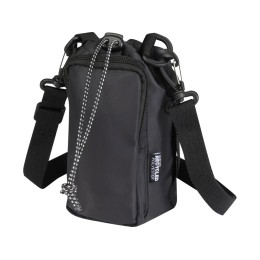 Трип Эви дорожная сумка для бутылок из переработанного материала объемом 2 л, черный