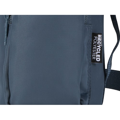 Трип Эви дорожная сумка для бутылок из переработанного материала объемом 2 л, серо-синий