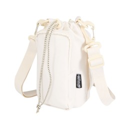 Трип Эви дорожная сумка для бутылок из переработанного материала объемом 2 л, кремовый