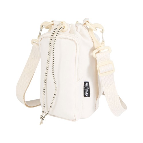 Трип Эви дорожная сумка для бутылок из переработанного материала объемом 2 л, кремовый