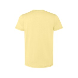 Футболка «Corgi» мужская, солнечно-желтый выстиранный WASHED
