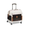 Сумка для перевозки животных DELSEY, CHATELET AIR 2.0, на колесах, 42л, белый