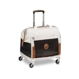 Сумка для перевозки животных DELSEY, CHATELET AIR 2.0,  на колесах, 42л, белый