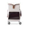 Сумка для перевозки животных DELSEY, CHATELET AIR 2.0,  на колесах, 42л, белый