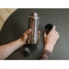 Термос для напитков, вакуумный, бытовой, тм "bobber". Объем 0.47 литра. Артикул Flask-470 Glossy