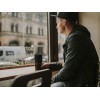 Термос питьевой, вакуумный, бытовой, тм "bobber". Объем 0,35 литра. Артикул Tumbler-350 Black Coffee