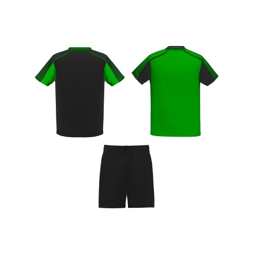 Спортивный костюм "Juve", папоротниковый/черный