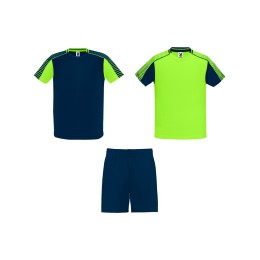 Спортивный костюм "Juve", неоновый зеленый/нэйви