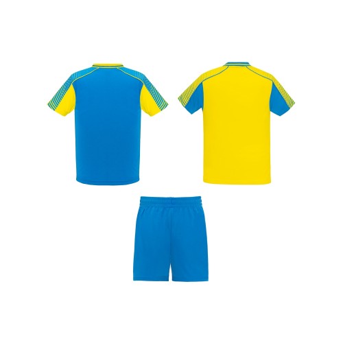 Спортивный костюм "Juve", желтый/королевский синий