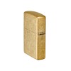 Зажигалка ZIPPO Classic с покрытием Tumbled Brass, латунь/сталь, золотистая, матовая, 38x13x57 мм