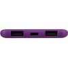 Внешний аккумулятор "Powerbank C1", 5000 mAh, фиолетовый
