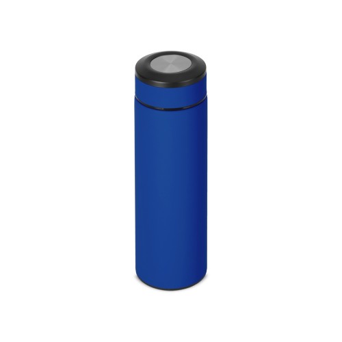 Вакуумный термос "Vacuum Flask C1", soft touch, 420мл, синий