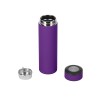 Вакуумный термос "Vacuum Flask C1", soft touch, 420мл, фиолетовый