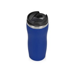 Термокружка "Double wall mug C1", soft touch, 350 мл, синий (Р)