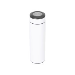 Вакуумный термос "Vacuum Flask C1", soft touch, 420мл, белый