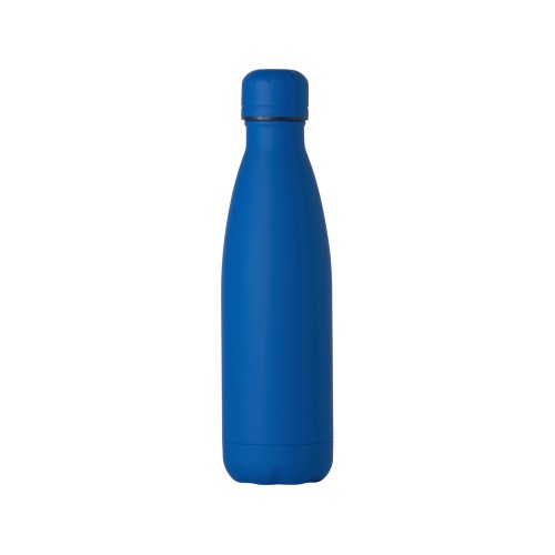 Вакуумная термобутылка "Vacuum bottle C1", soft touch, 500 мл, синий классический