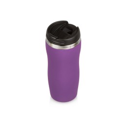Термокружка "Double wall mug C1", soft touch, 350 мл, фиолетовый