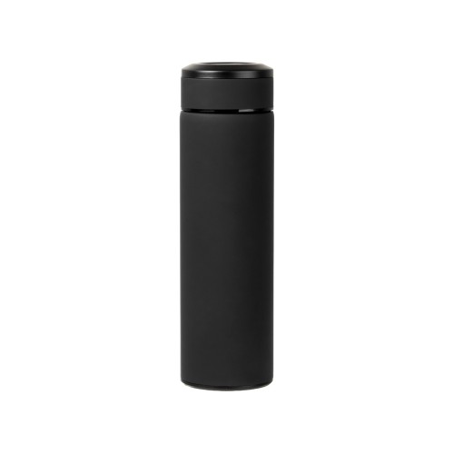 Вакуумный термос "Vacuum Flask C1", soft touch, 420мл, черный