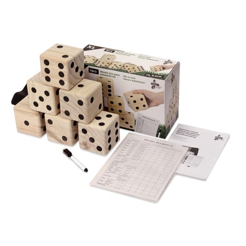 Деревянная игра в кости, XL «Dice»