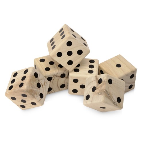 Деревянная игра в кости, XL «Dice»