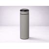 Вакуумный термос "Vacuum Flask C1", soft touch, 420мл, серый