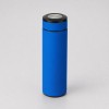Вакуумный термос "Vacuum Flask C1", soft touch, 420мл, синий