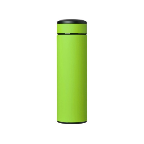 Вакуумный термос "Vacuum Flask C1", soft touch, 420мл, зеленое яблоко