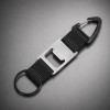 Брелок-ремувка с открывашкой и карабином "Champion", черный