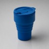 Силиконовый складной стакан "GoCup", индиго