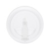 Пластиковый стакан Take away с двойными стенками и крышкой с силиконовым клапаном, 350 мл, белый