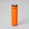 Вакуумный термос "Vacuum Flask C1", soft touch, 420мл, оранжевый