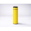 Вакуумный термос "Vacuum Flask C1", soft touch, 420мл, желтый