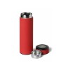 Вакуумный термос "Vacuum Flask C1", soft touch, 420мл, красный