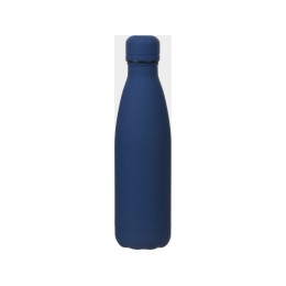 Вакуумная термобутылка "Vacuum bottle C1", soft touch, 500 мл, темно-синий