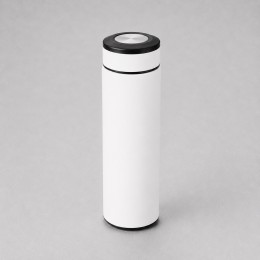 Вакуумный термос "Vacuum Flask C1", soft touch, 420мл, белый