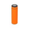 Вакуумный термос "Vacuum Flask C1", soft touch, 420мл, оранжевый