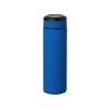 Вакуумный термос "Vacuum Flask C1", soft touch, 420мл, синий